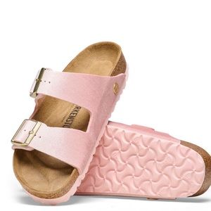 Birkenstock Arizona Big Buckle Velvet Light Rose